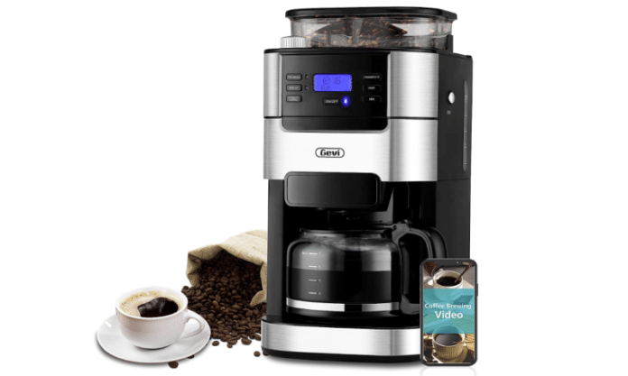 10-Cup Programmable Grind & Brew Coffee Maker