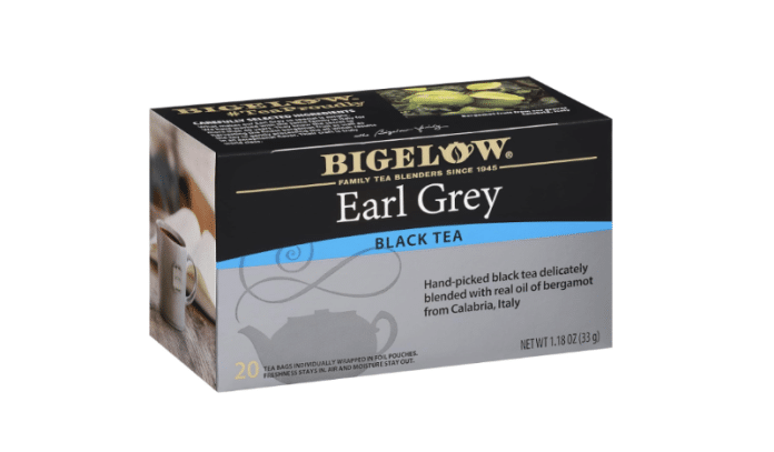 Bigelow Tea Earl Grey Tea, Caffeinated Black Tea