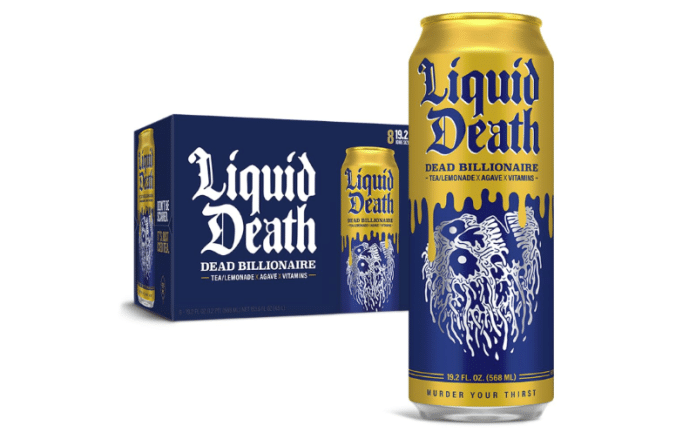 Liquid Death Iced Black TeaLemonade
