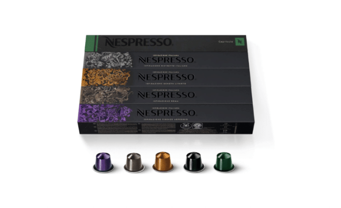 Nespresso Capsules OriginalLine Medium & Dark Roast Espresso Coffee