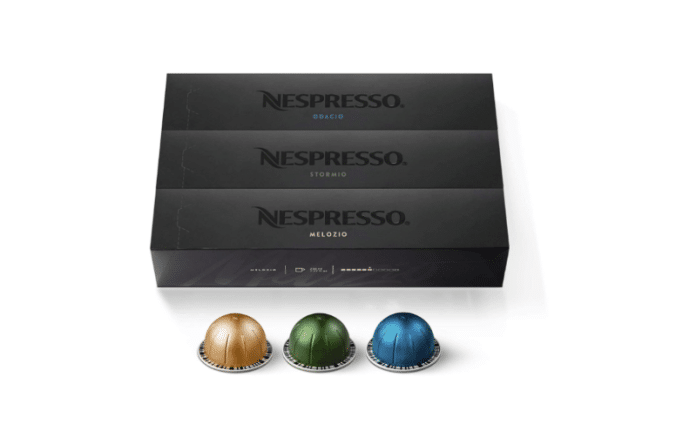 Nespresso Capsules VertuoLine, Medium and Dark Roast Coffee