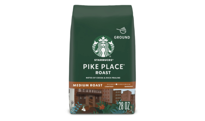 Starbucks Ground Coffee, Medium Roast Coffee